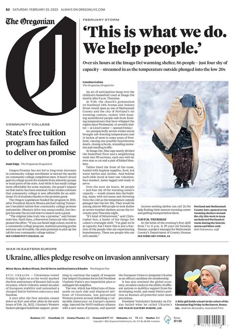 The Oregonian .